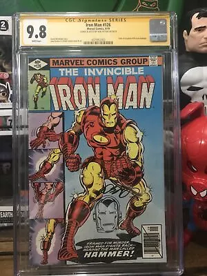 Buy Iron Man 126 Cgc 9.8 Signed And Sketch Bob Layton Homage • 1,044.76£