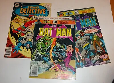 Buy BATMAN #277,278 Detective #466  VG/FN 1976 • 17.91£