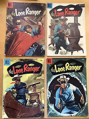 Buy LONE RANGER , DELL COMICS WESTERN COWBOY 1956 #s 92,93,94,95,96,98 & 102. C.VG+ • 99.99£