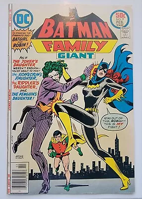 Buy Batman Family Giant #9 FN+ Jokers Daughter, Duela Dent 1977 Bronze Age, Batgirl • 31.30£
