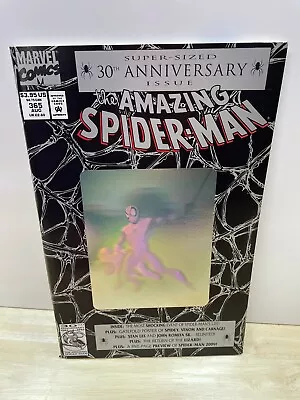 Buy Amazing Spider-Man 365 Marvel Comics 1st Spider-Man 2099 Holographic Cover 1992 • 15.80£