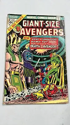 Buy GIANT-SIZE AVENGERS #2 KANG The Conqueror, FIRST RAMA-TUT 1974 MCU • 47.80£