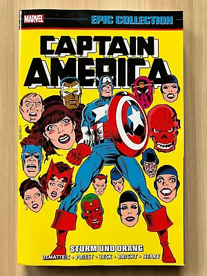 Buy Captain America Epic Collection Tpb Volume 11 - Sturm Und Drang- New- Unread! • 36.15£