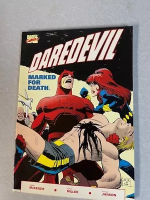 Buy Daredevil: Marked For Death TPB 1st Printing 1990 • 8£