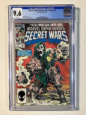Buy Marvel Super Heroes Secret Wars #10 CGC 9.6 Uncirculated Copy Direct Ed. 1984 • 79.66£