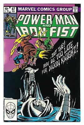 Buy Power Man And Iron Fist #87 : F/VF :  Heatwave  : Moon Knight • 2.25£