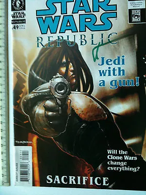 Buy Star Wars Republic 49 Dark Horse Comics Ostrander Duursema Parsons JEDI WITH GUN • 17.99£