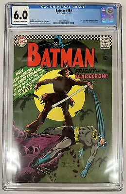 Buy Batman #189 - 1st Silver Age Appearance Of Scarecrow • 494.76£