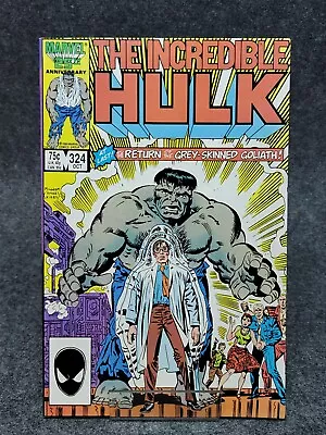 Buy Incredible Hulk - #324 - (1986) Return Of Grey Hulk - Marvel Comics F/VF • 15.03£