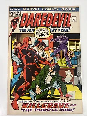 Buy Daredevil #88 Marvel Comics Call Him Killgrave!, Script By Gerry Conway • 22.13£