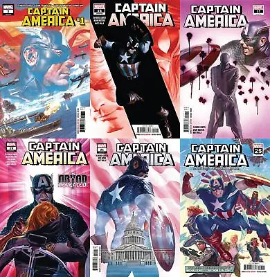 Buy Captain America (Issues #1 To #25 Inc. Variants, 2018-2020) • 6.90£