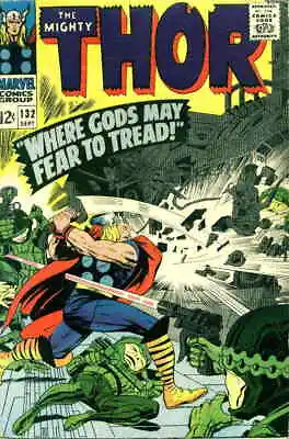 Buy Thor #132 VG; Marvel | Low Grade - 1st Appearance Ego The Living Planet - We Com • 56.20£