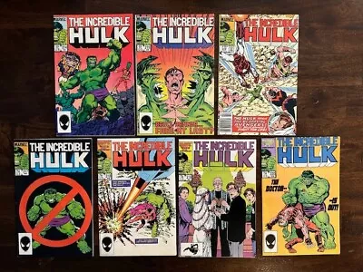 Buy Incredible Hulk #314, 315, 316, 317, 318, 319, 320 LOT. John Byrne Run • 19.99£