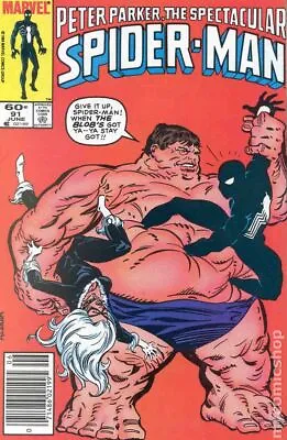 Buy Spectacular Spider-Man Peter Parker #91 FN/VF 7.0 1984 Stock Image • 5.28£