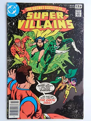 Buy Dc. Secret Society Of Super - Villains # 13 March  1978 . Please Read Condition • 1.50£