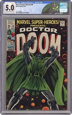 Buy Marvel Super Heroes #20 CGC 5.0 1969 4172104001 • 280.87£