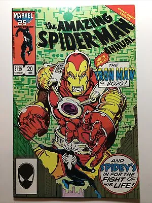 Buy AMAZING SPIDER-MAN ANNUAL #20  Epic Iron Man Cover 2020 In 1986 4.5 • 7.29£