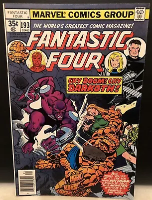 Buy Fantastic Four #193 Comic Marvel Comics Bronze Age • 5.44£