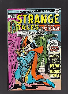 Buy Strange Tales #183 (Jan 1976, Marvel) Baron Mordo; Kirby; Ditko • 7.96£