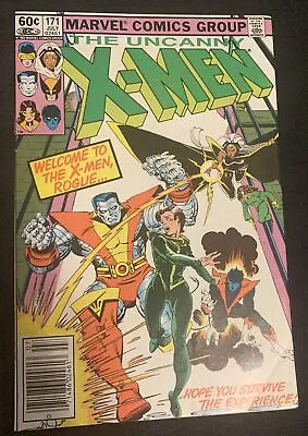Buy Marvel Comics :The Uncanny X-Men #171 : Welcome To The X-Men Rogue : Very Good • 9.49£
