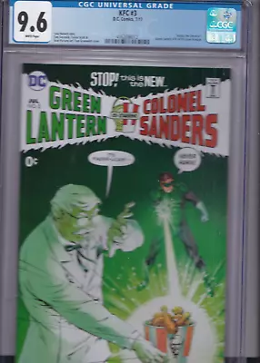 Buy KFC Presents Green Lantern Colonel Sanders #3 CGC 9.6  SDCC 2017 DC COMICS #76 • 197.61£