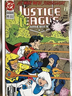 Buy DC COMICS.JUSTICE LEAGUE AMERICA # 65 Booster Gold Dan Jurgens. Rick Burchett. • 2£