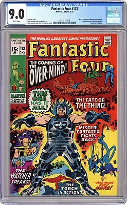 Buy Fantastic Four #113 CGC 9.0 1971 2034157018 • 160.86£