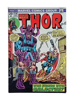 Buy The Mighty Thor #226 Galactus Cover Appearance 2nd Firelord, MVS Intact FN RAW • 23.51£