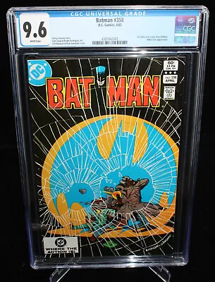 Buy Batman #358 (CGC 9.6) 1st Killer Croc Cover - 1983 • 88.25£