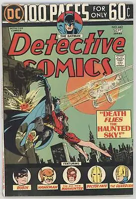 Buy Batman Detective Comics 442 DC 1974 FN VF Jim Aparo Hawkman Dr Fate GGA Red Dres • 24.62£