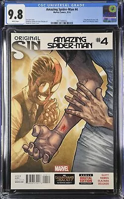 Buy Amazing Spider-Man (2014) #4 CGC NM/M 9.8 White Pages 1st Appearance Sandman! • 164.85£