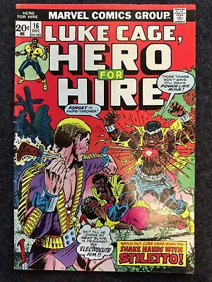 Buy Luke Cage, Hero For Hire #16 ***fabby Collection*** Grade Vf+ • 29.99£