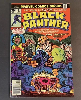 Buy Black Panther 1/ Marvel Comics 1977/ Nice Higher Grade/bronze Age Comic • 39£