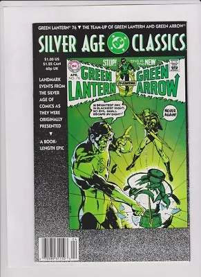 Buy SILVER AGE CLASSICS GREEN LANTERN #76 NM-, Neal Adams Cover & Art, Green Arrow • 3.95£