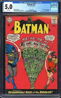 Buy Batman 171 CGC 5.0 White Pages • 1,466.31£