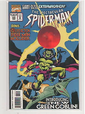 Buy Spectacular Spiderman #225 Holodisk Cover Green Goblin 9.6 • 7.62£