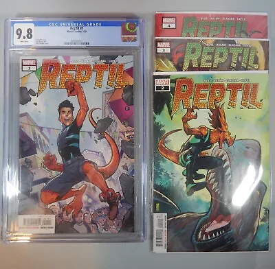 Buy Reptil (2021) 1 (CGC 9.8) 2 3 4 | Marvel Comics | FULL SET +CGC • 71.06£