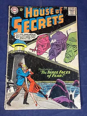 Buy House Of Secrets Comic Book #63 DC Comics 1963 • 12.65£