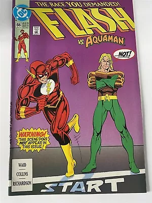 Buy THE FLASH #66 Wally West DC Comics (2nd Series 1987) 1992 NM • 3.95£