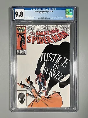 Buy Amazing Spider-Man 278 - 1986 - CGC 9.8 Hobgoblin • 111.93£
