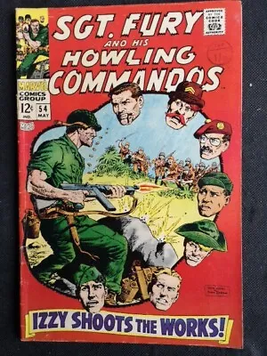 Buy Sgt Fury And His Howling Commandos 54 Marvel Comics Collectors Item War  • 3£
