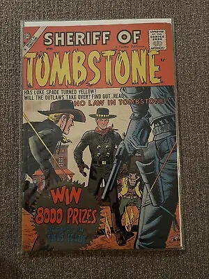 Buy Charlton Comics - Sheriff Of Tombstone #3 April 1959 VG JP • 31.86£