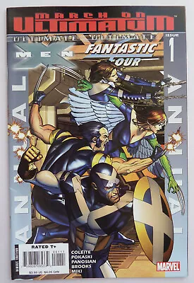 Buy Ultimate X-Men Ultimate Fantastic Four Annual #1 - Marvel November 2008 VF- 7.5 • 4.45£