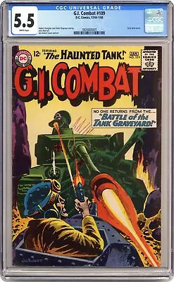 Buy GI Combat #109 CGC 5.5 1965 3804869005 • 74.32£