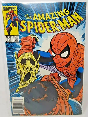 Buy Amazing Spider-man #245 Death Of Hobgoblin (lefty Donovan) *1983* Newsstand 9.0 • 31.53£