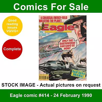 Buy Eagle Comic #414 - 24 February 1990 - VG/VG+ • 3.99£