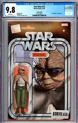 Buy Star Wars #72 (2019) - JTC Action Figure Variant Cover - CGC 9.8 • 59.37£