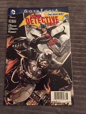 Buy Batman Detective Comics #28 Batman Catwoman Cover 1:100 Newsstand Variant New 52 • 24.10£