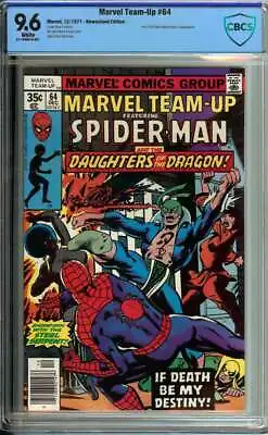 Buy Marvel Team-up #64 Cbcs 9.6 White Pages // Marvel Comics 1977 • 144.77£