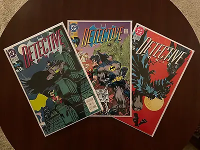 Buy Detective Comics #649 #650 & #651 (DC 1992) Batman Spoiler Tom Lyle Graham Nolan • 16.79£